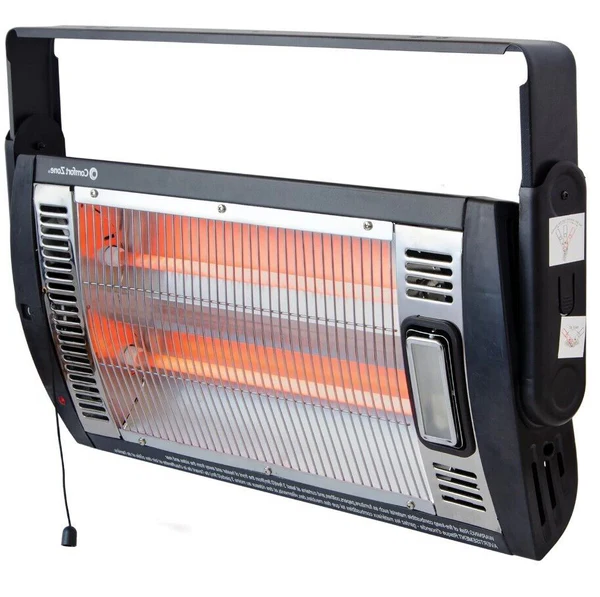 Varmeriket™ Veggmontert infrarød terrassevarmer 1500 W