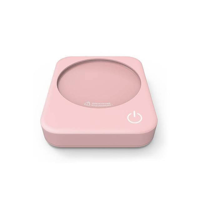 Varmeriket™ Koppvarmer med av/på-bryter, lys og lang ledning til pulten